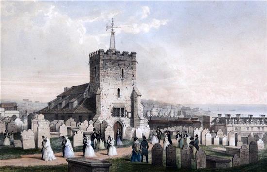 Bachelier after Earp St Nicholass Church, Brighton, 1846 8 x 10.5in.